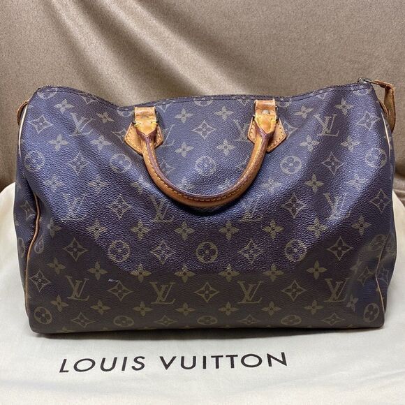 Authentic LOUIS VUITTON Speedy 35 Monogram - Picture 5 of 16